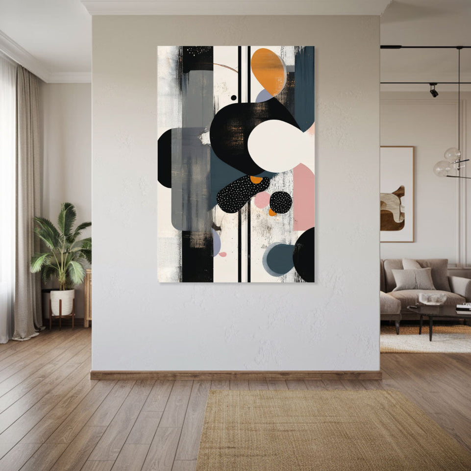 Modern Abstract Art I Canvas Wall Decor June Wall Art