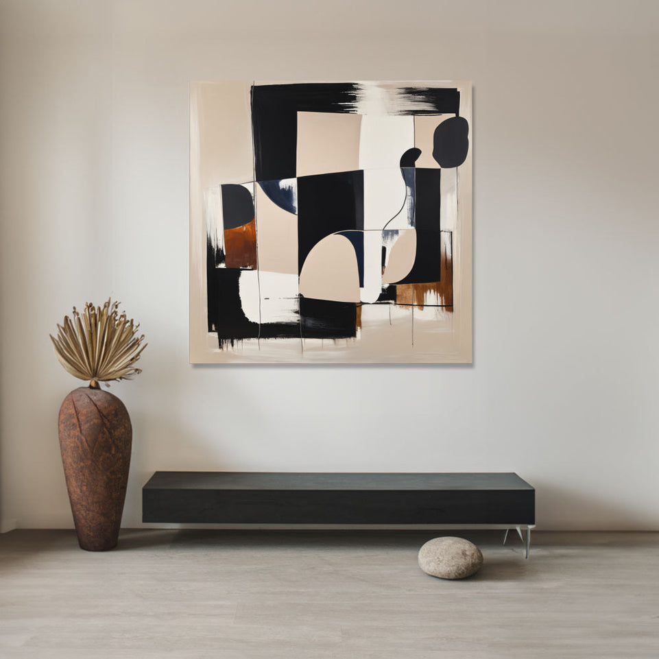 Abstract Elegance I Canvas Art for Home Decor June Wall Art