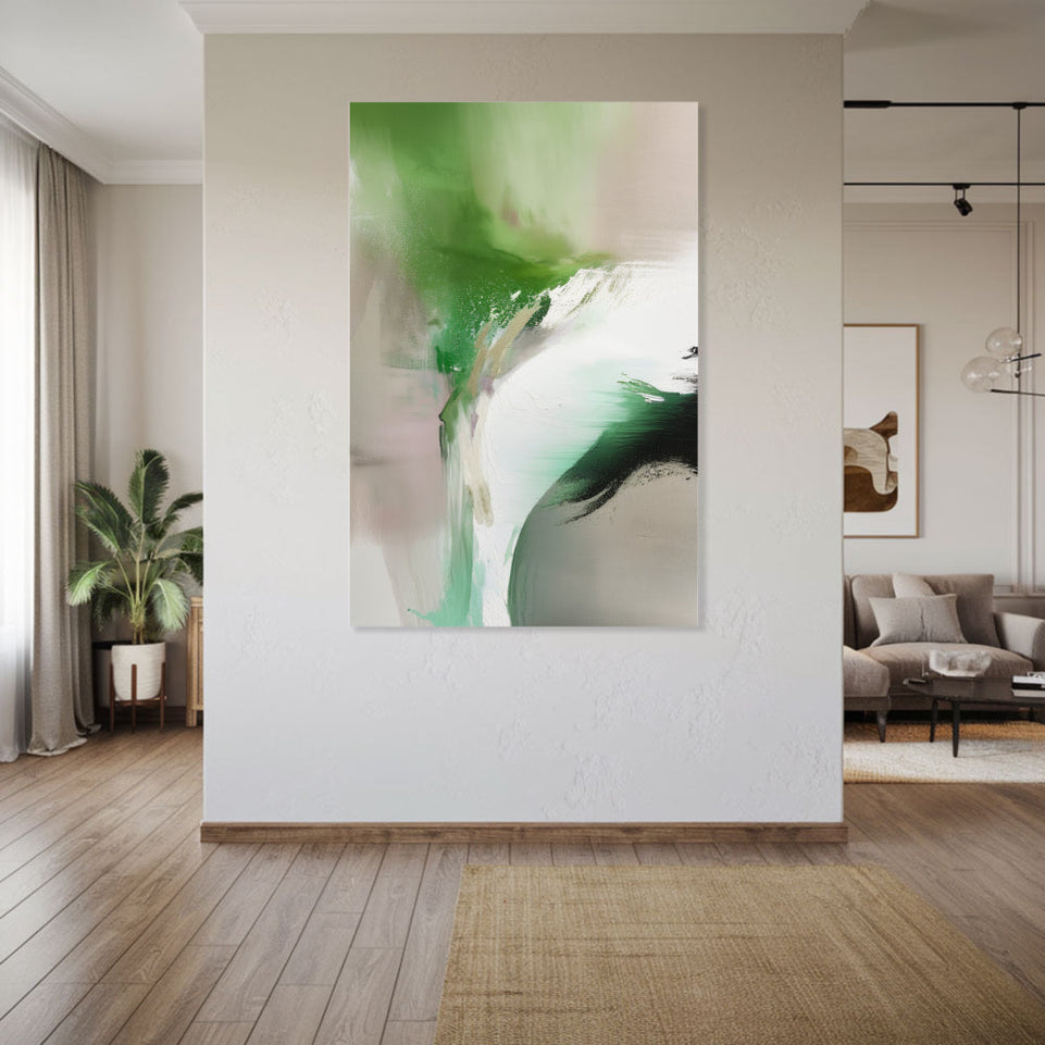 Green Abstract Dreamscape I Wall Art June Wall Art