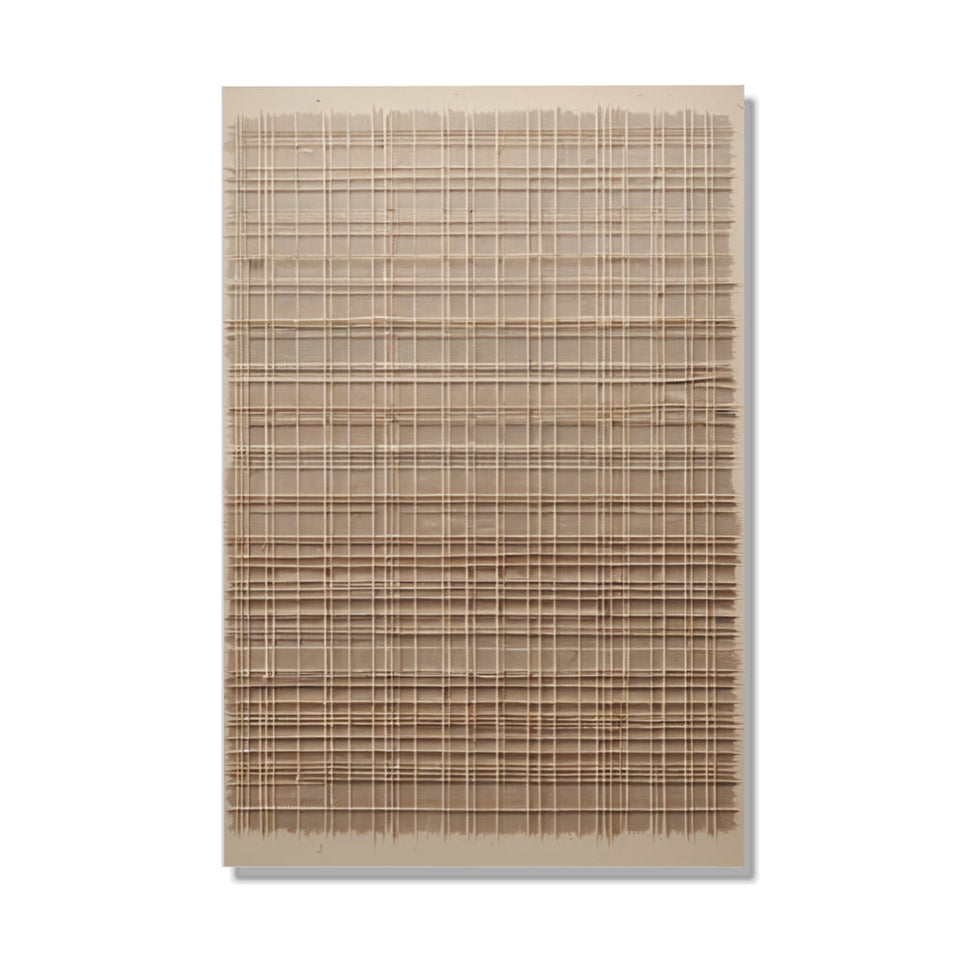 Abstract Grid Lines Modern Wall Art Decor June Wall Art