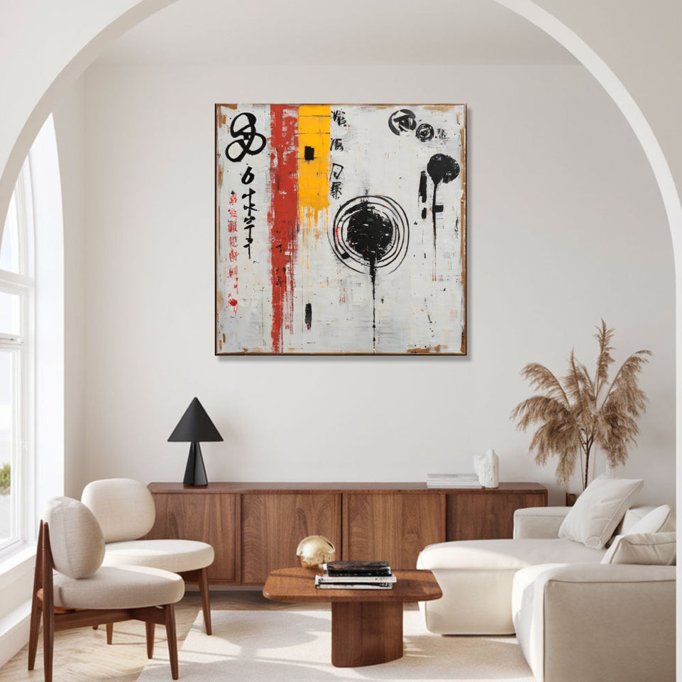Oriental Harmony I Abstract Zen Art June Wall Art