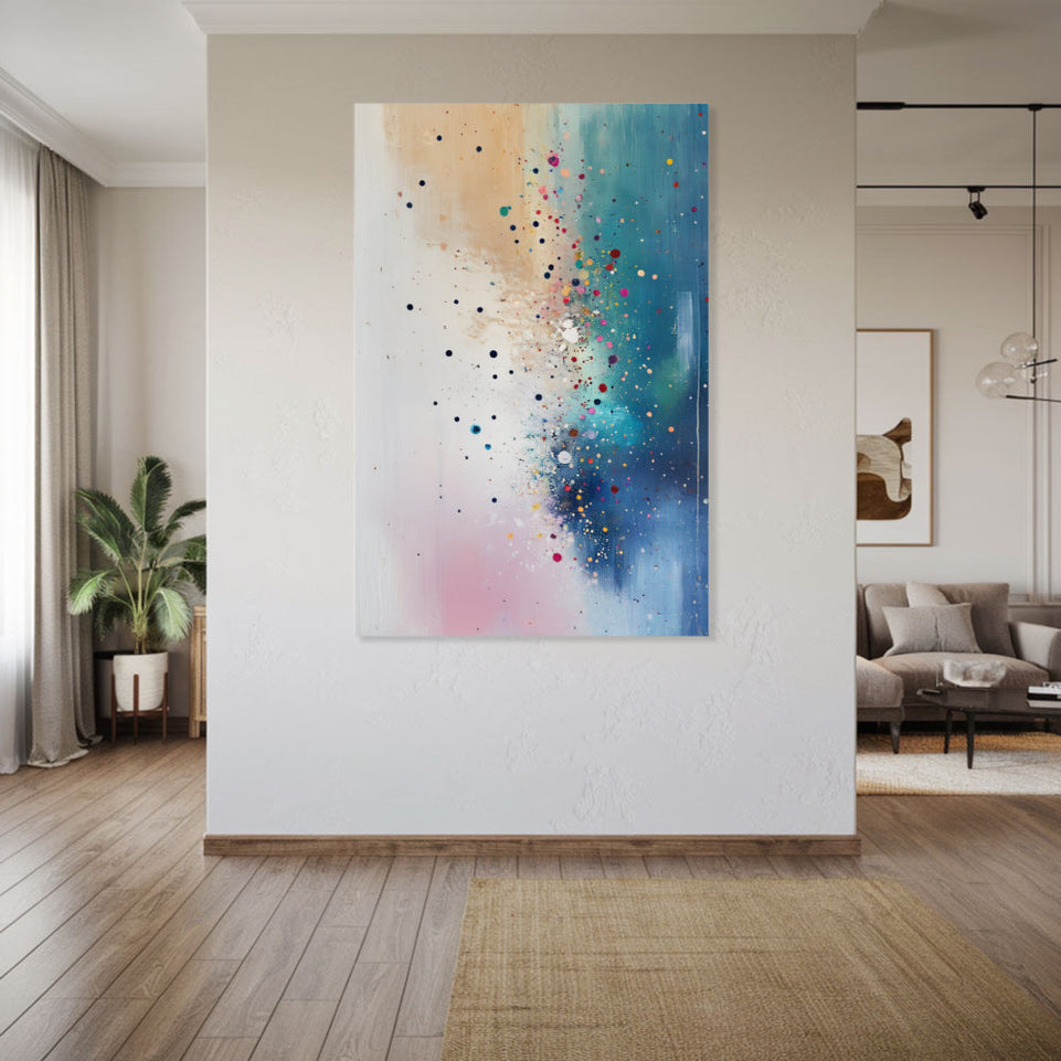 Abstract Dreamscape I Vibrant Modern Wall Art June Wall Art