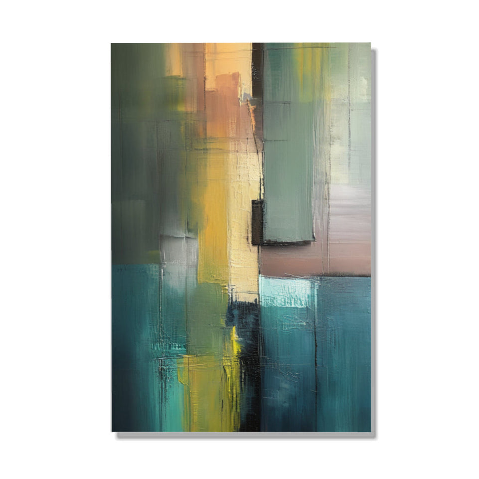 Modern Abstract Art Hand-Painted Canvas Art Wall Decor June Wall Art