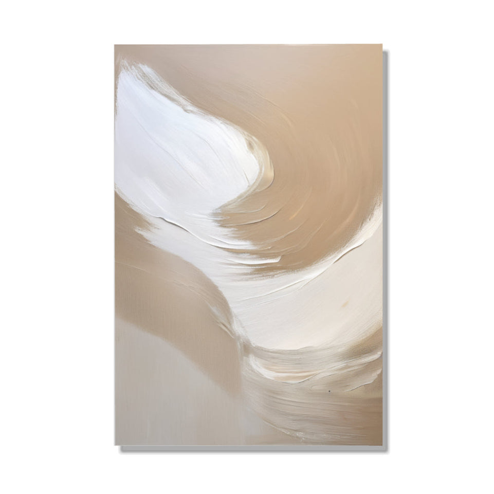 Serenity Swirl Abstract Canvas Art June Wall Art