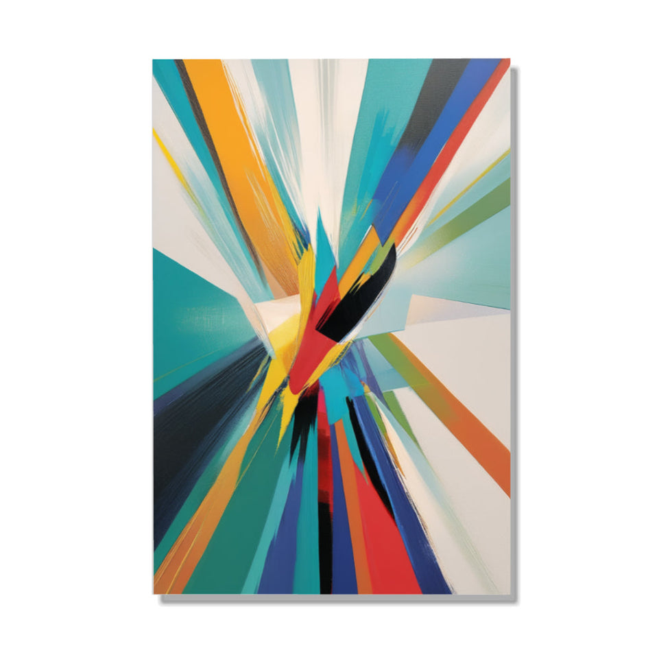 Abstract Radiance Modern Art Wall Decor for Home and Office June Wall Art