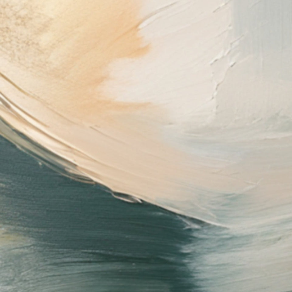 Serenity by the Sea Abstract Art June Wall Art