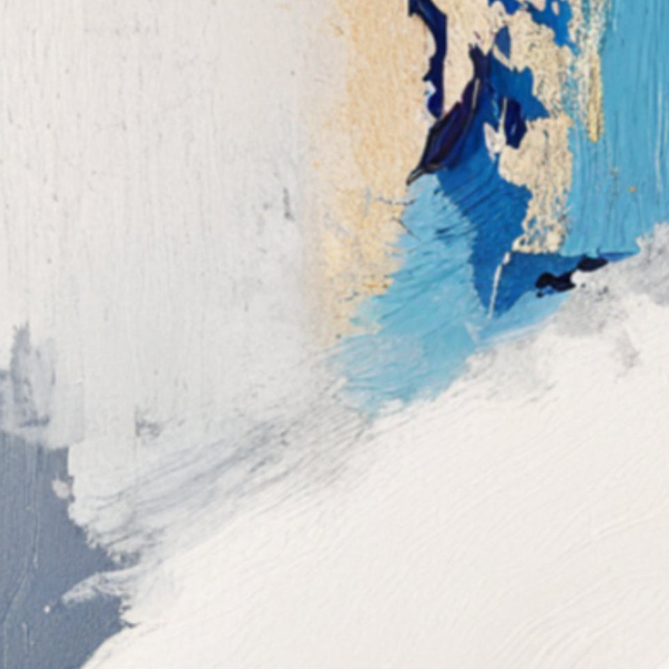 Abstract Ocean Dreamscape Canvas Art June Wall Art
