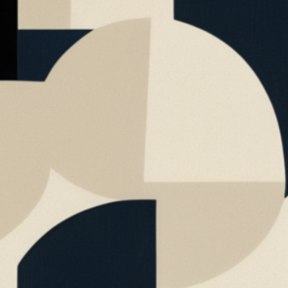 Midnight Geometry I Abstract Modern Wall Art June Wall Art