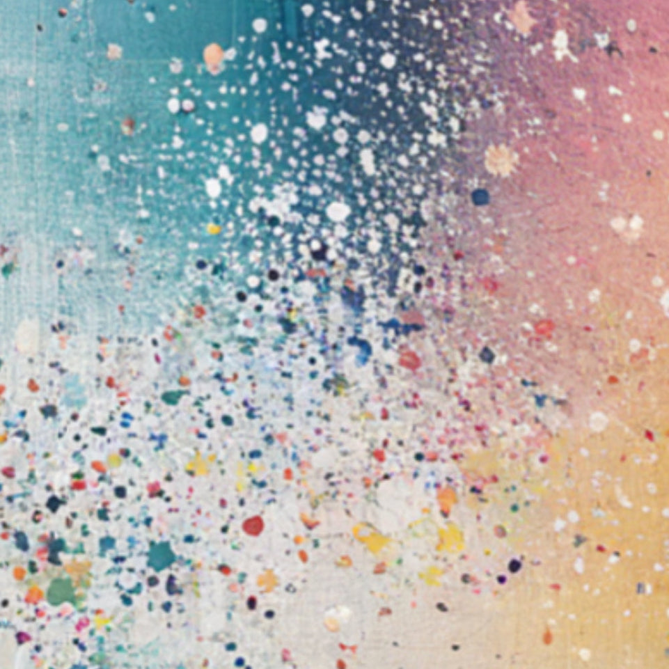 Abstract Dreamscape I Vibrant Modern Art for Home Decor June Wall Art