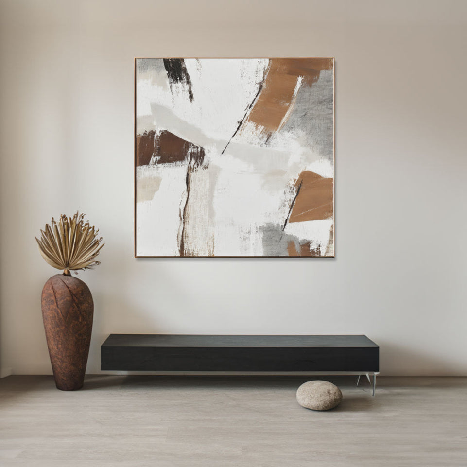 Abstract Elegance I Large Canvas Art for Living Room Decor June Wall Art