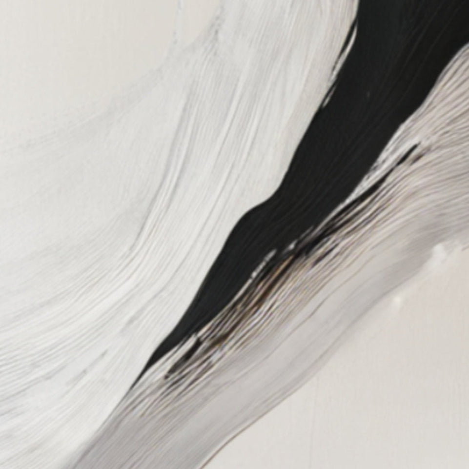 Abstract Monochrome Canvas Art I Modern Wall Decor June Wall Art