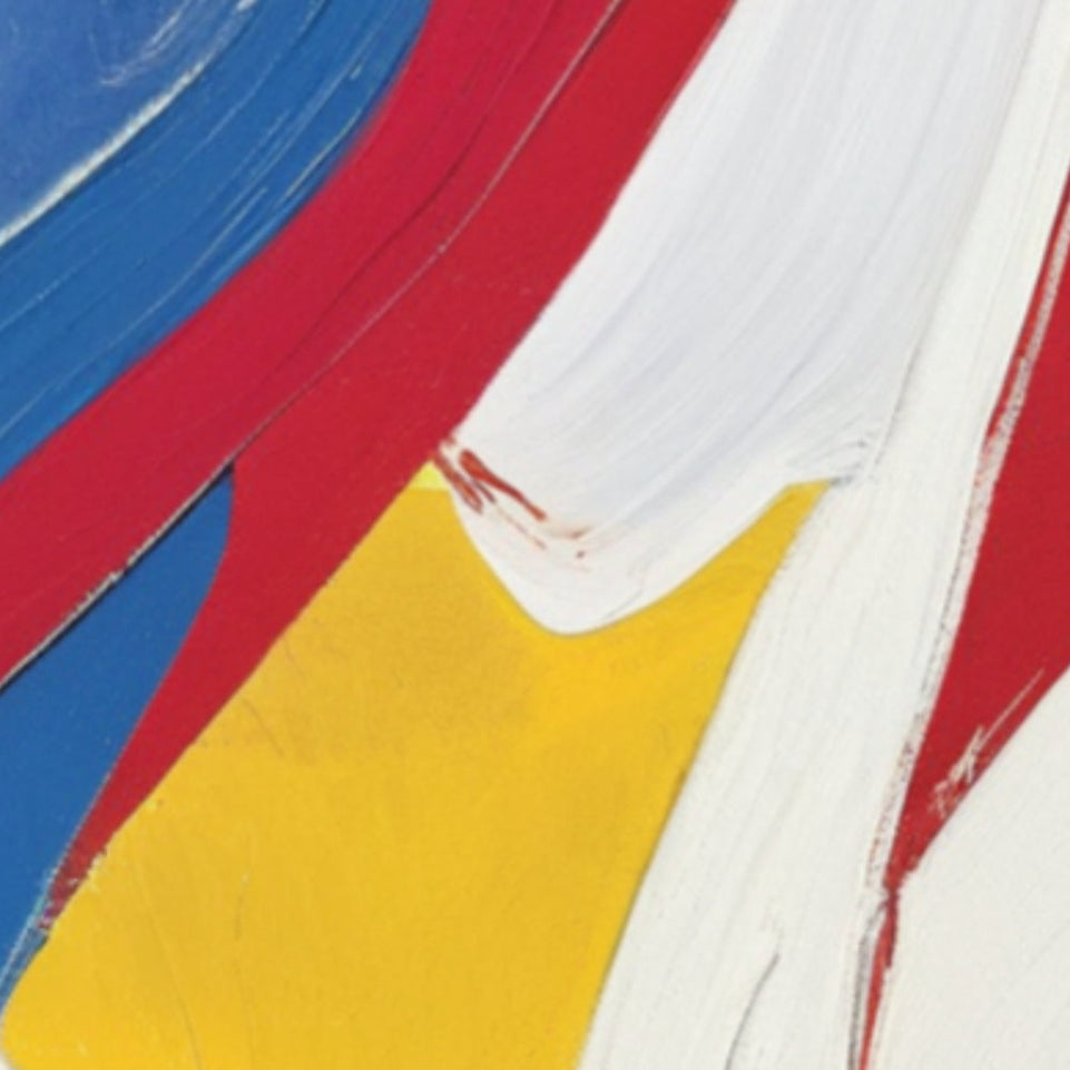 Colorful Abstract Expression - Modern Art Canvas June Wall Art