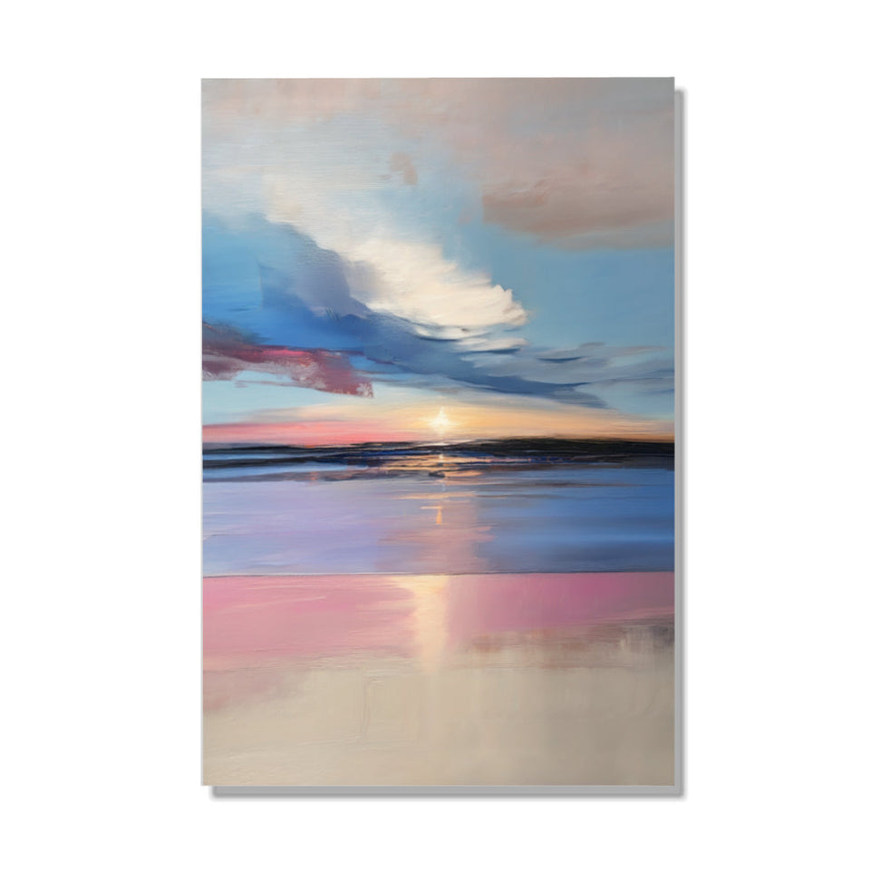 Serenity at Dusk Landscape Art for Home Decor June Wall Art
