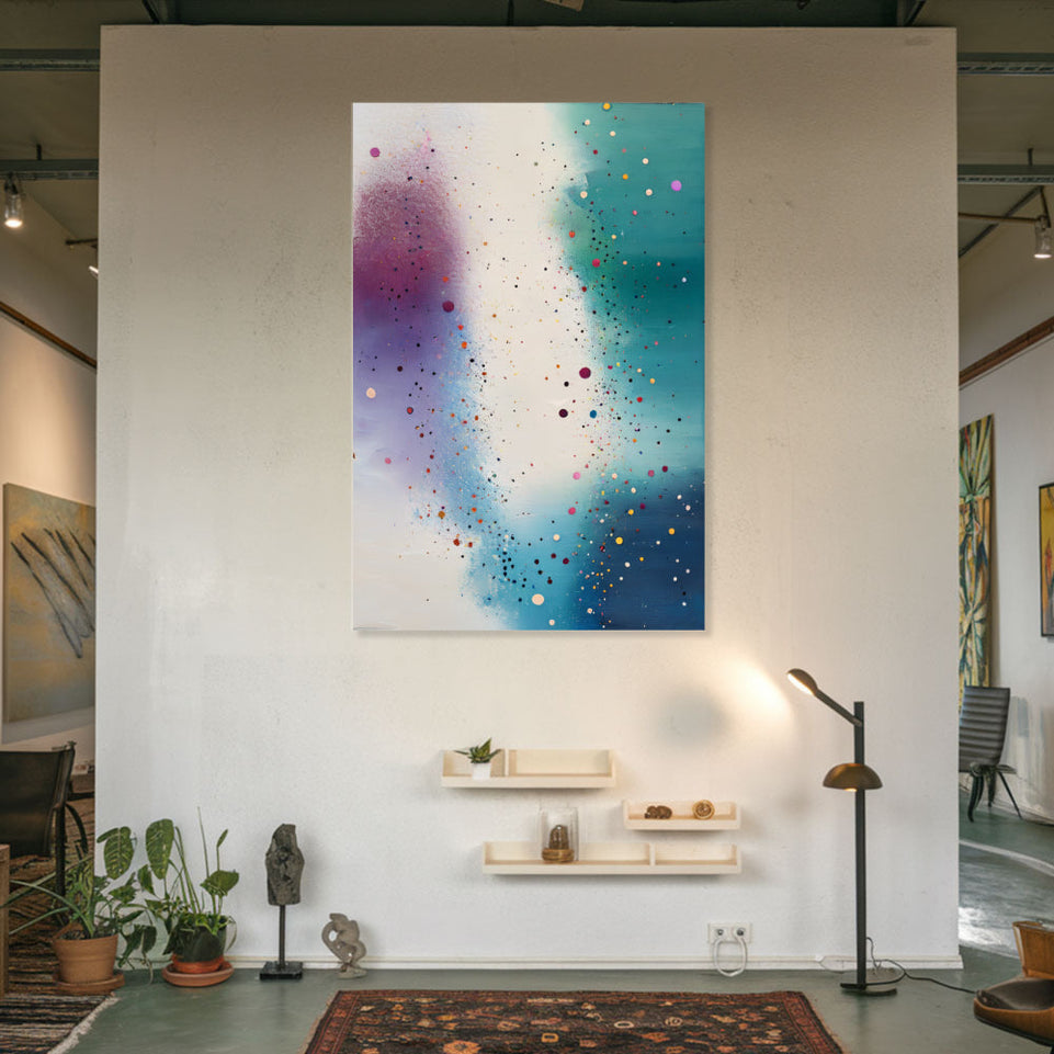 Starry Night Symphony Abstract Art for Home Decor and Wall Art June Wall Art