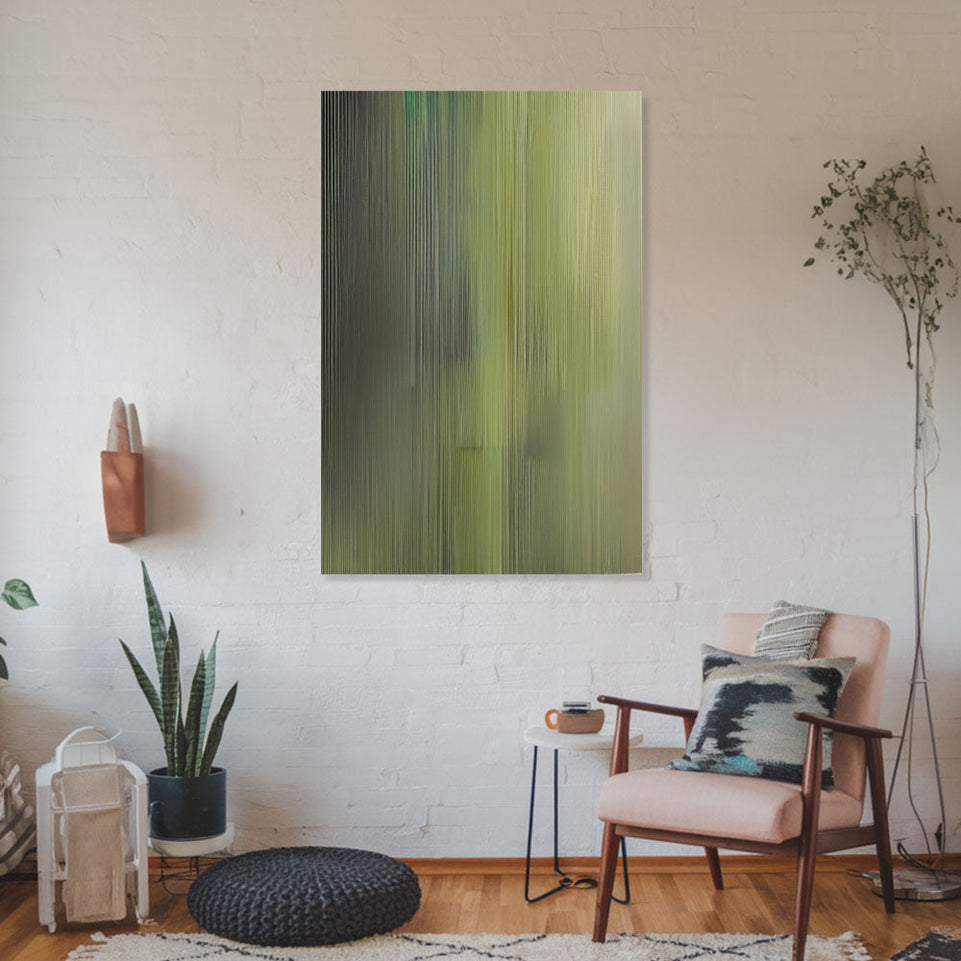 Abstract Forest Whisper Modern Wall Art for Home Decor June Wall Art