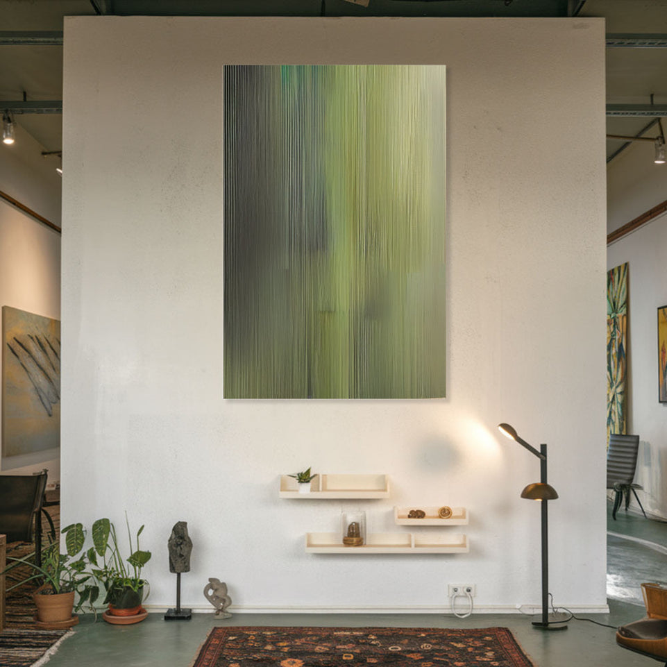 Abstract Forest Whisper Modern Wall Art for Home Decor June Wall Art