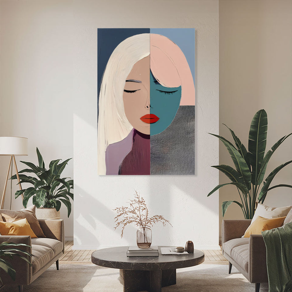 Modern Abstract Art - Canvas Wall Decor June Wall Art
