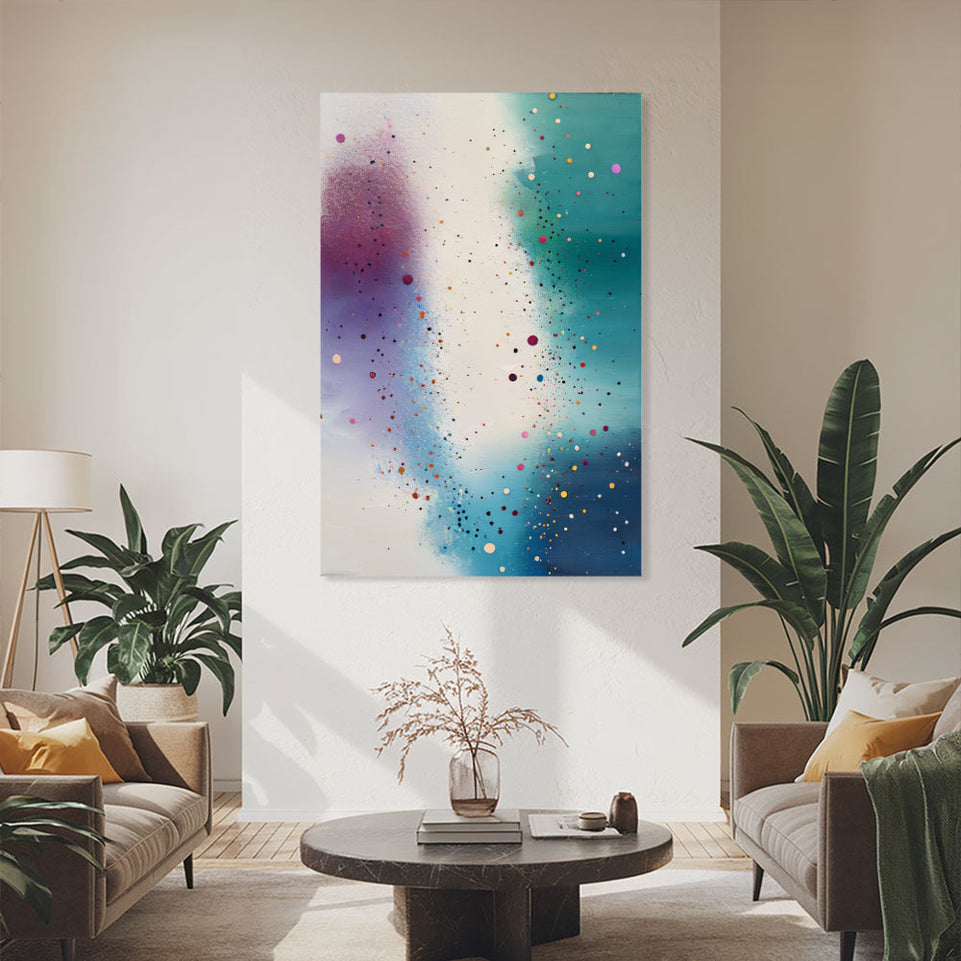 Starry Night Symphony Abstract Art for Home Decor and Wall Art June Wall Art