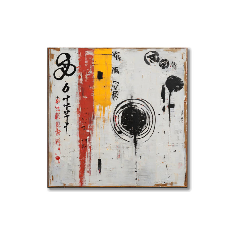 Oriental Harmony I Abstract Zen Art June Wall Art