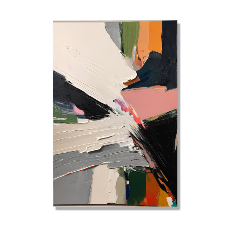 Abstract Expressionist Canvas Art Modern Wall Decor June Wall Art