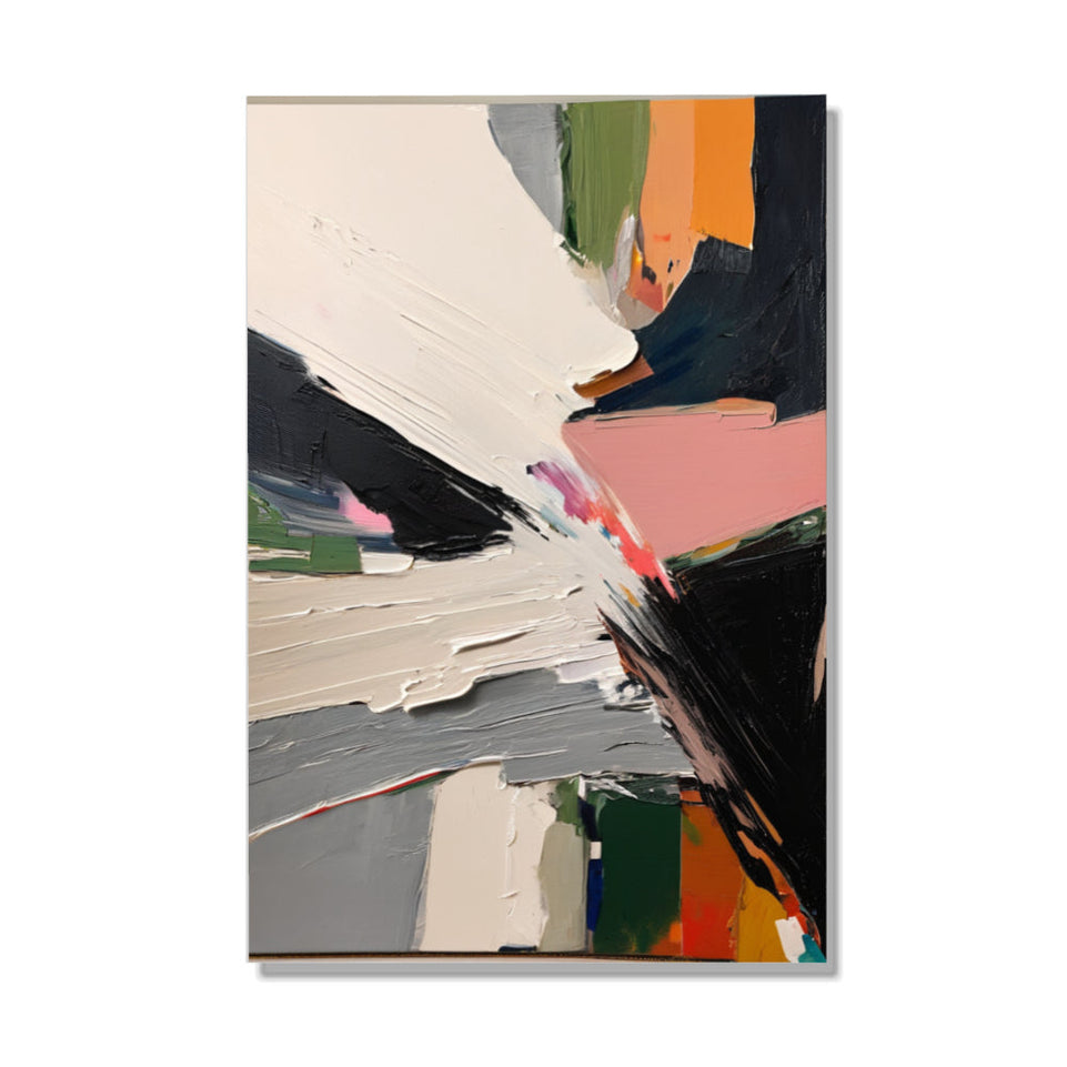 Abstract Expressionist Canvas Art Modern Wall Decor June Wall Art