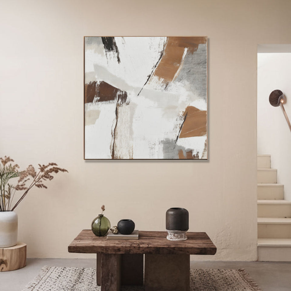 Abstract Elegance I Large Canvas Art for Living Room Decor June Wall Art