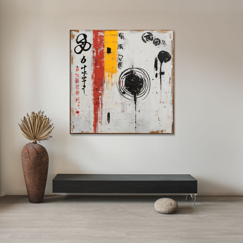 Oriental Harmony I Abstract Zen Art June Wall Art