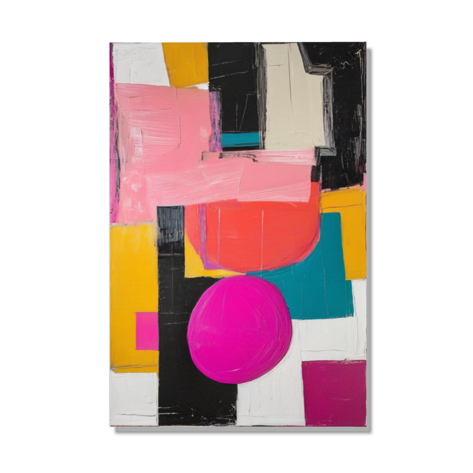 Abstract Expressionist Dream Modern Art for Home Decor June Wall Art