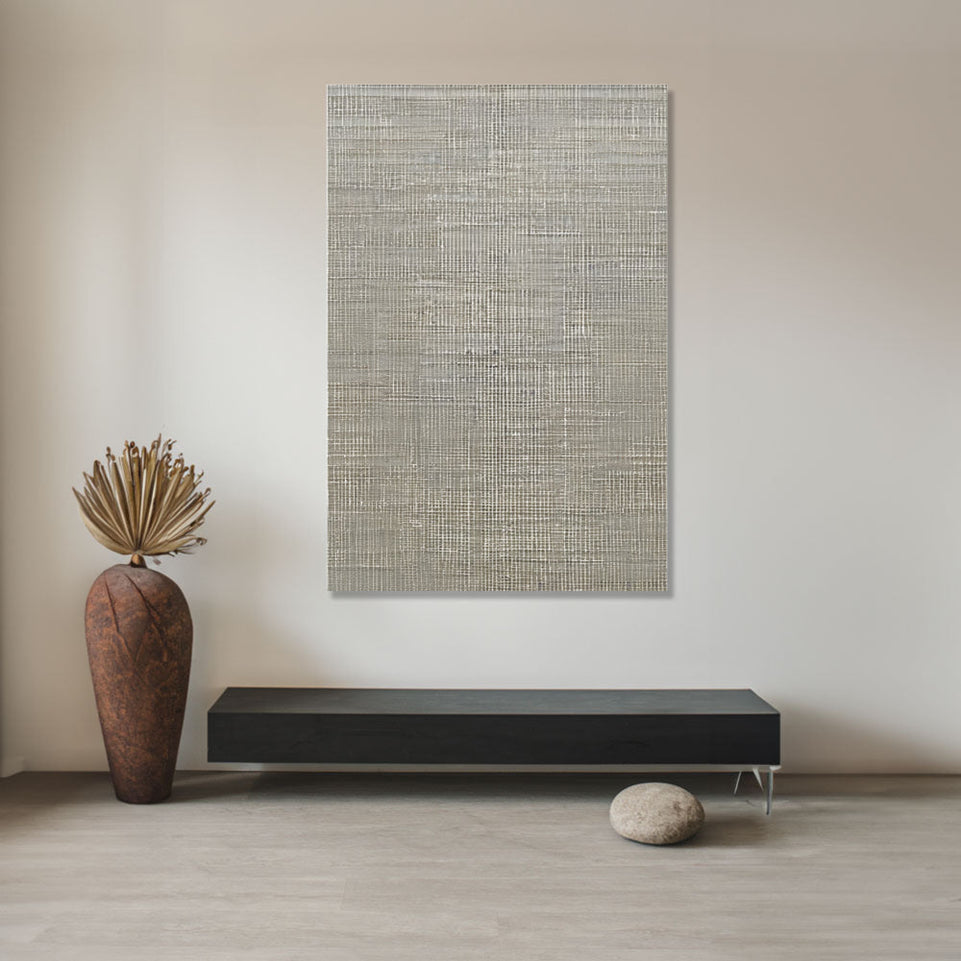 Abstract Lines I Inches Framed Canvas Wall Art for Living Room and Office Decoration June Wall Art