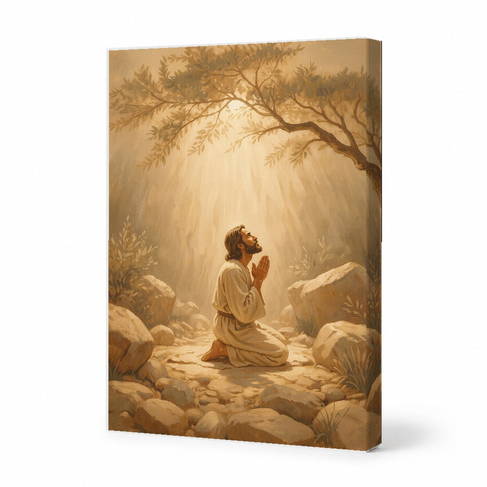 Spiritual Reflection Canvas Art Print Art Wall Art Wooden Frame Inspirational Nature Scene Modern Abstract Home Decor Framed Canvas Painting Ready to Hang Artwork Living Room Bedroom Office Wall Decor Gallery Quality Contemporary Interior