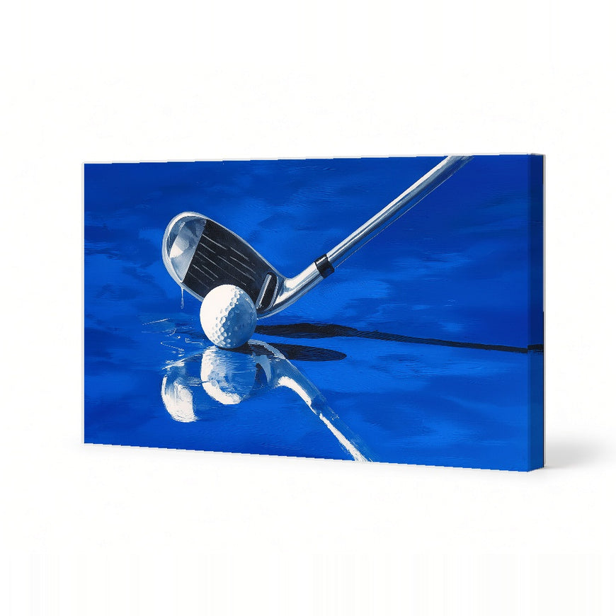 Dynamic Golf Swing Canvas Art Print Art Wall Art Wooden Frame for Sports Enthusiasts and Modern Decor Modern Abstract Home Decor Framed Canvas Painting Ready to Hang Artwork Living Room Bedroom Office Wall Decor Gallery Quality Contemporary Interior