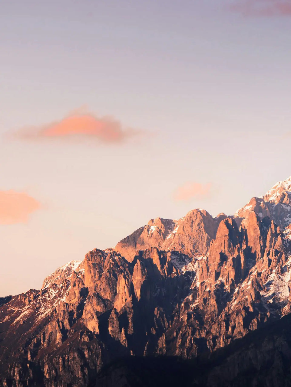 Mountain Sunset Triptych Canvas Print - Majestic Snow-Capped Peaks | Set of 3 Wall Art for Nature Lovers June Wall Art