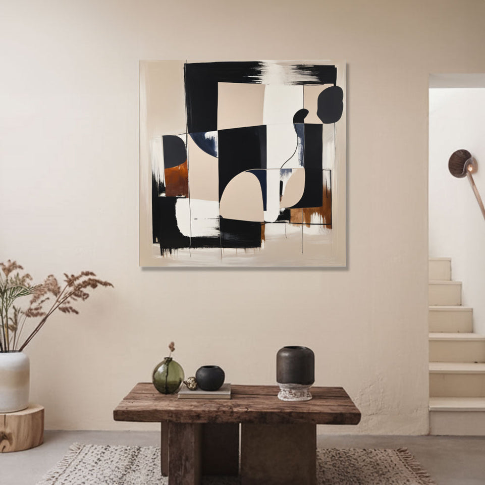 Abstract Elegance I Canvas Art for Home Decor June Wall Art