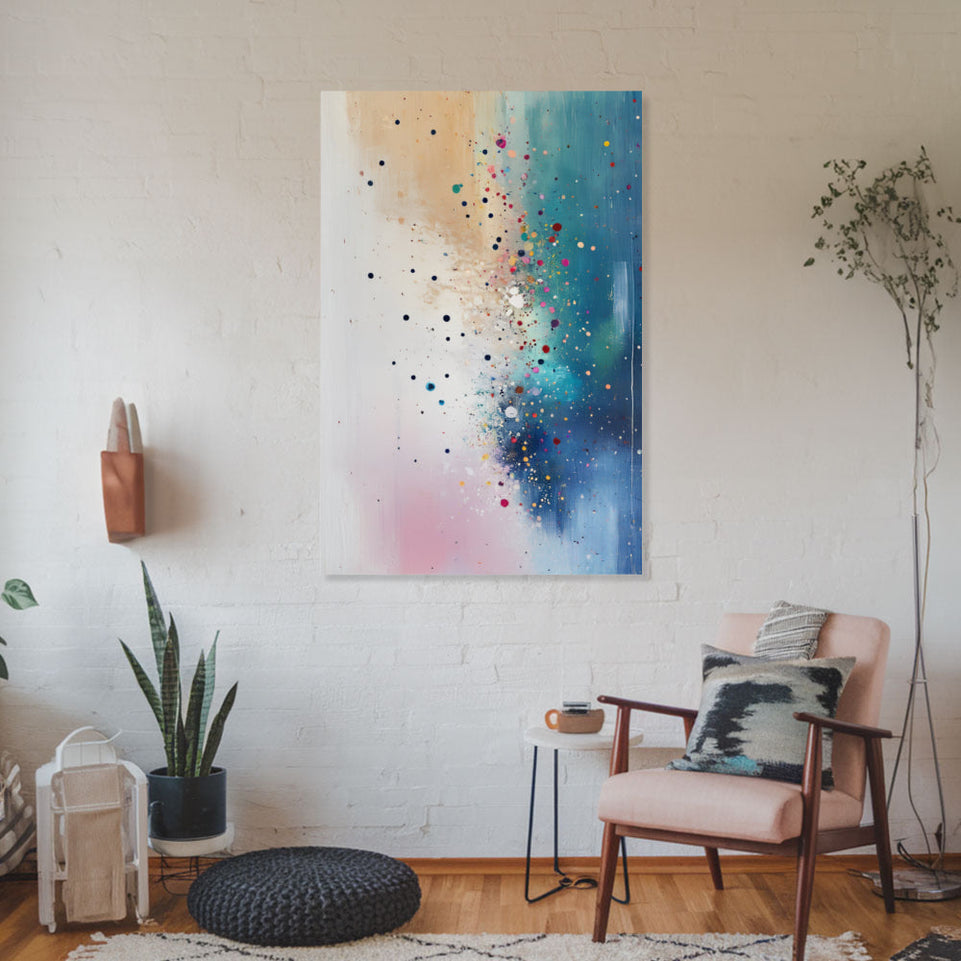 Abstract Dreamscape I Vibrant Modern Wall Art June Wall Art