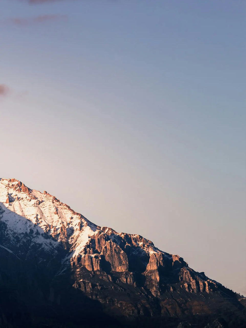 Mountain Sunset Triptych Canvas Print - Majestic Snow-Capped Peaks | Set of 3 Wall Art for Nature Lovers June Wall Art