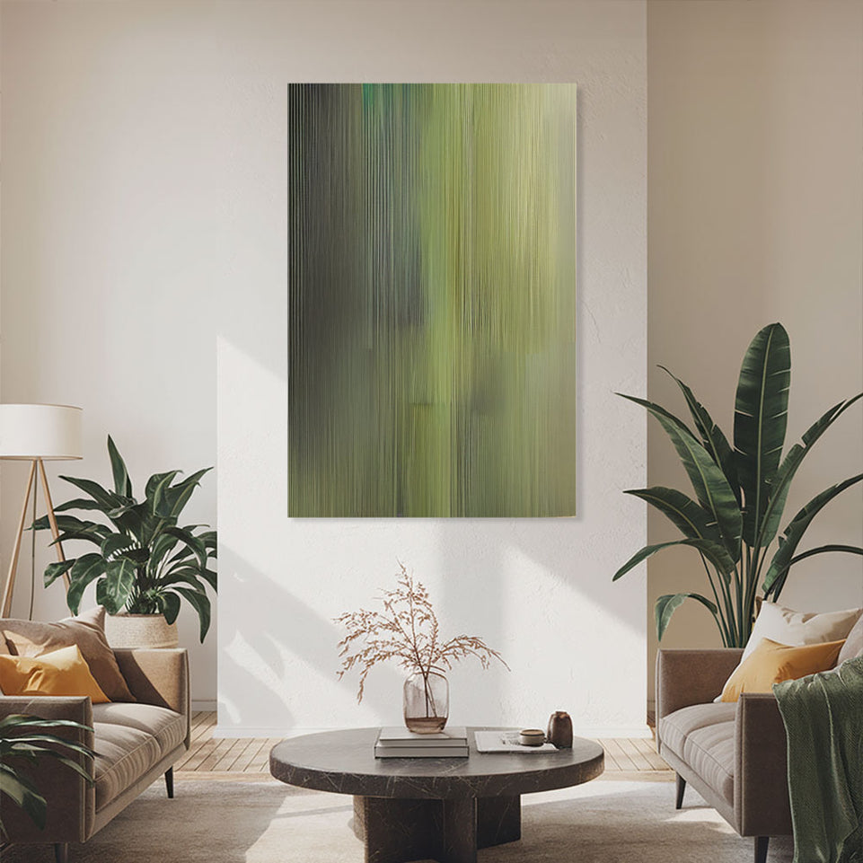 Abstract Forest Whisper  Modern Wall Art for Home Decor June Wall Art