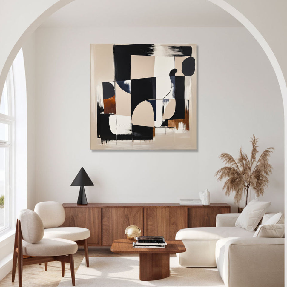 Abstract Elegance I Canvas Art for Home Decor June Wall Art