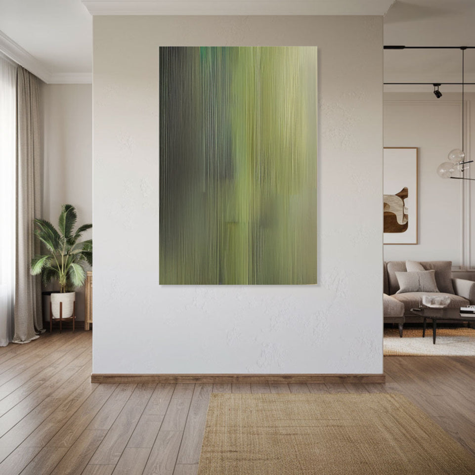 Abstract Forest Whisper  Modern Wall Art for Home Decor June Wall Art