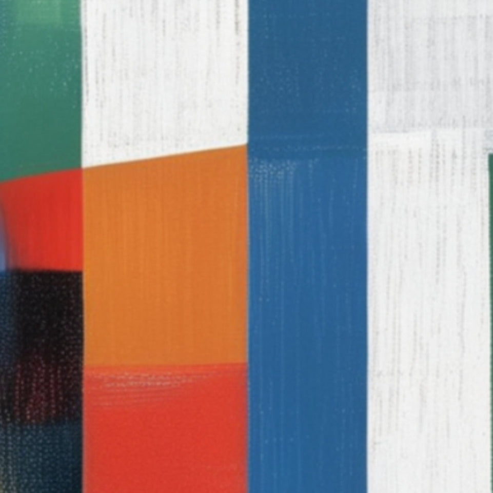Colorful Abstract Symphony in Harmony June Wall Art