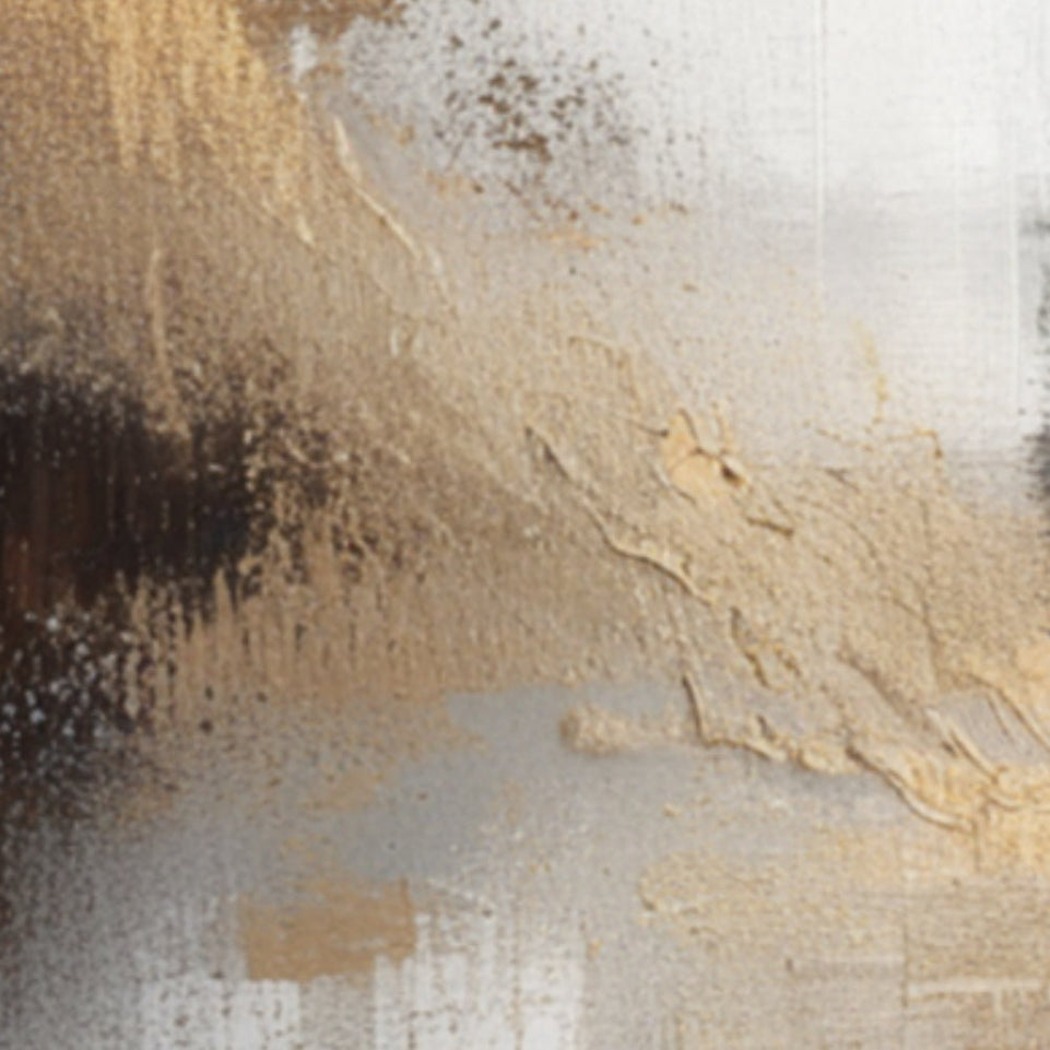 Golden Whisper I Abstract Wall Art June Wall Art