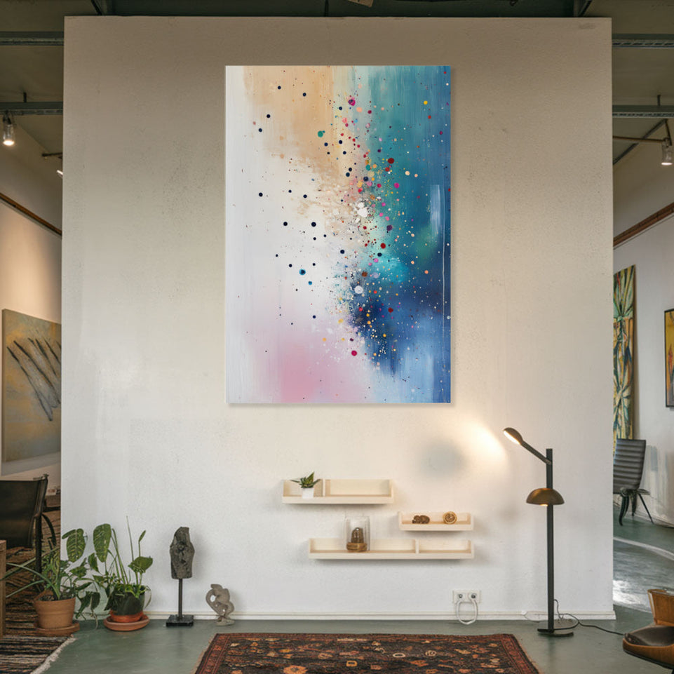 Abstract Dreamscape I Vibrant Modern Wall Art June Wall Art