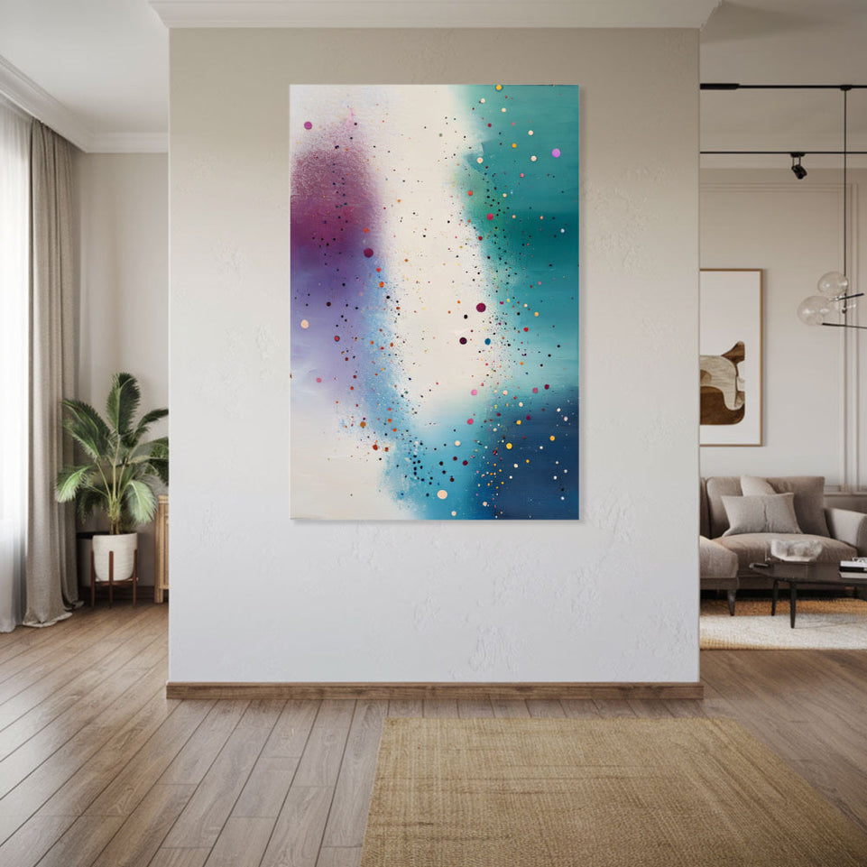 Starry Night Symphony  Abstract Art for Home Decor and Wall Art June Wall Art