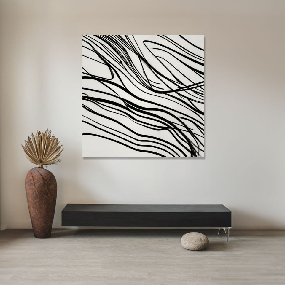 Whispers of the Wind I Abstract Canvas Art June Wall Art