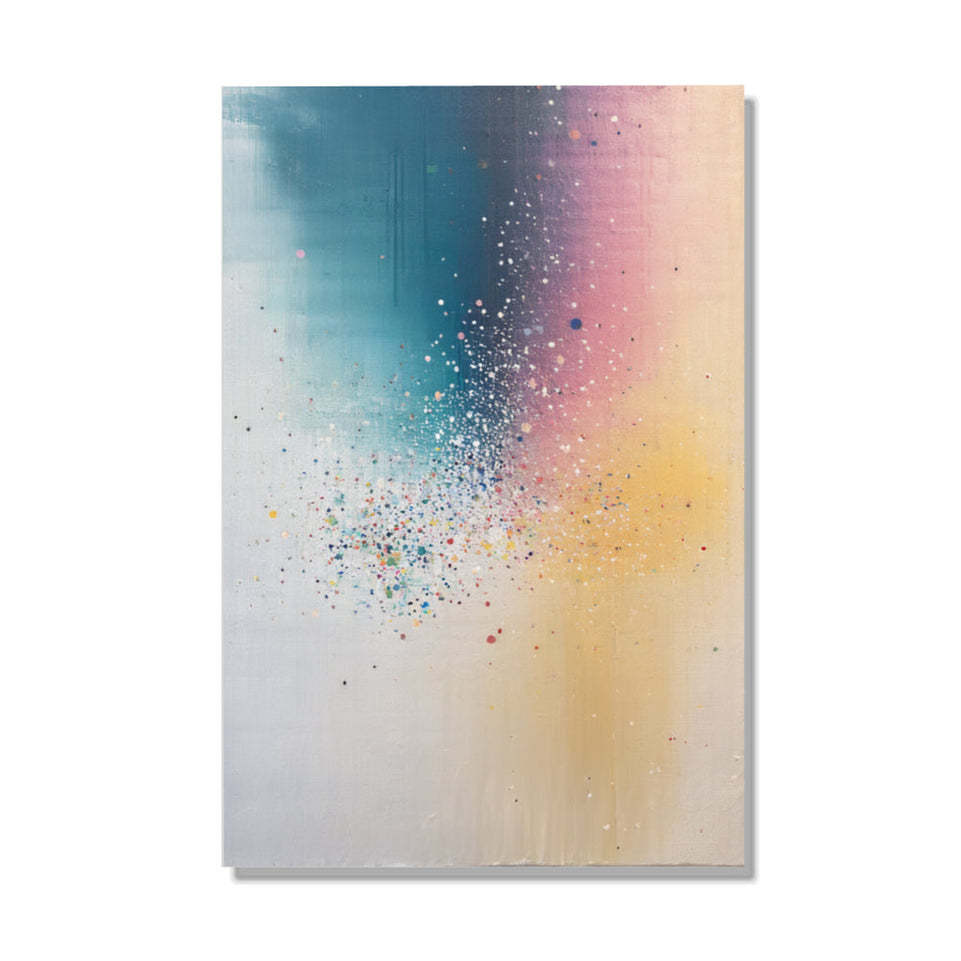 Abstract Dreamscape I Vibrant Modern Art for Home Decor June Wall Art