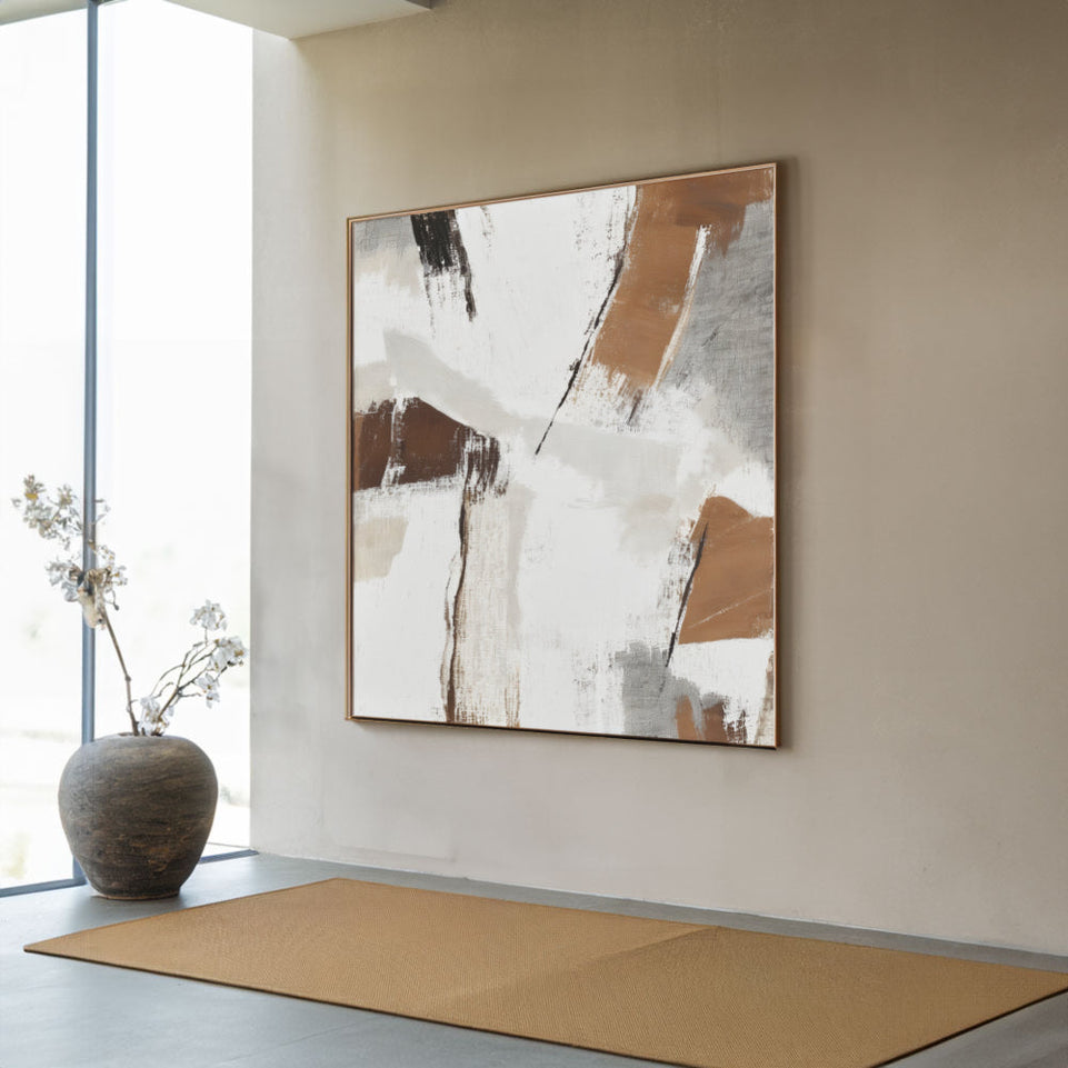 Abstract Elegance I Large Canvas Art for Living Room Decor June Wall Art