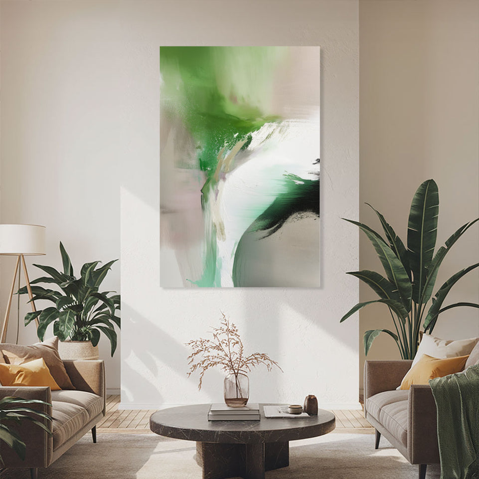 Green Abstract Dreamscape I Wall Art June Wall Art