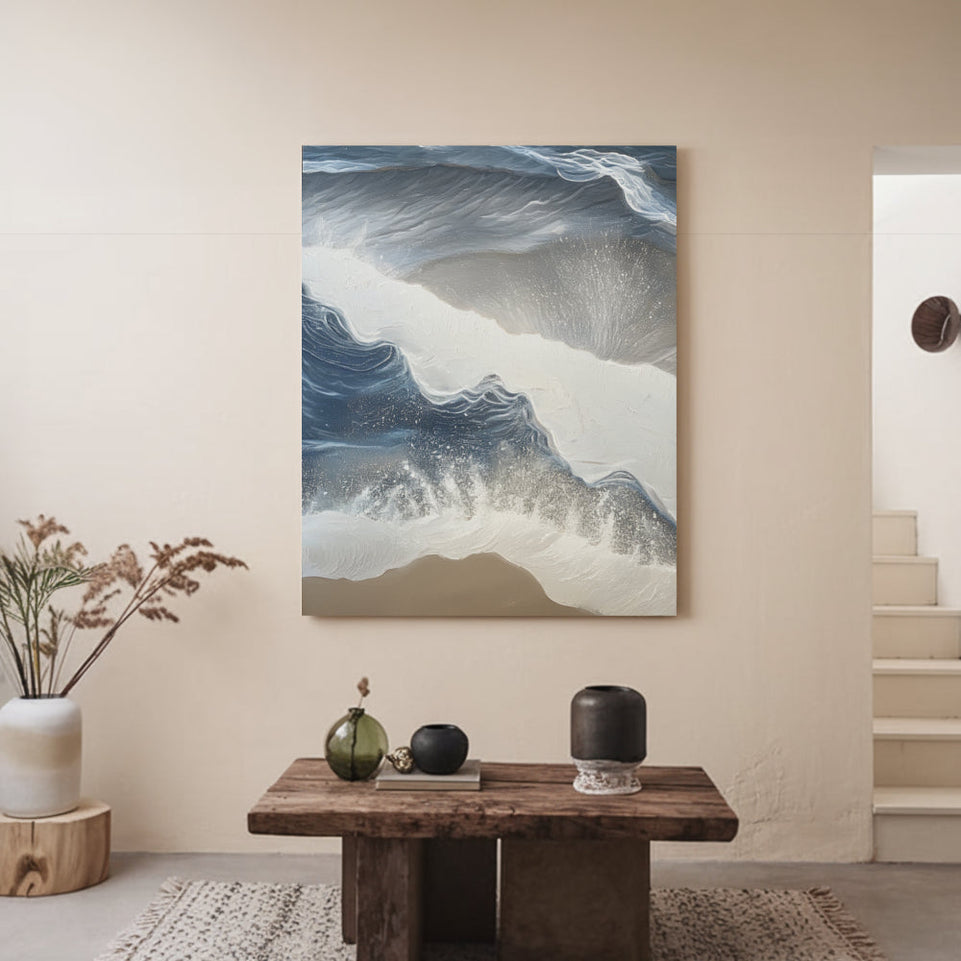 Tidal Dreams  Perfect for Living Room, Bedroom, and Home Decor  High-Quality Canvas Art June Wall Art