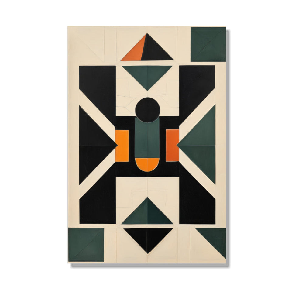 Modern Geometric Abstract Art  Home Decor Wall Art June Wall Art