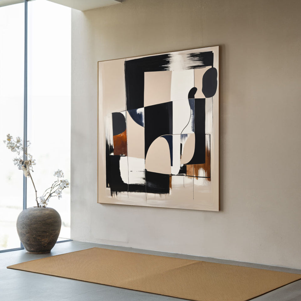 Abstract Elegance I Canvas Art for Home Decor June Wall Art