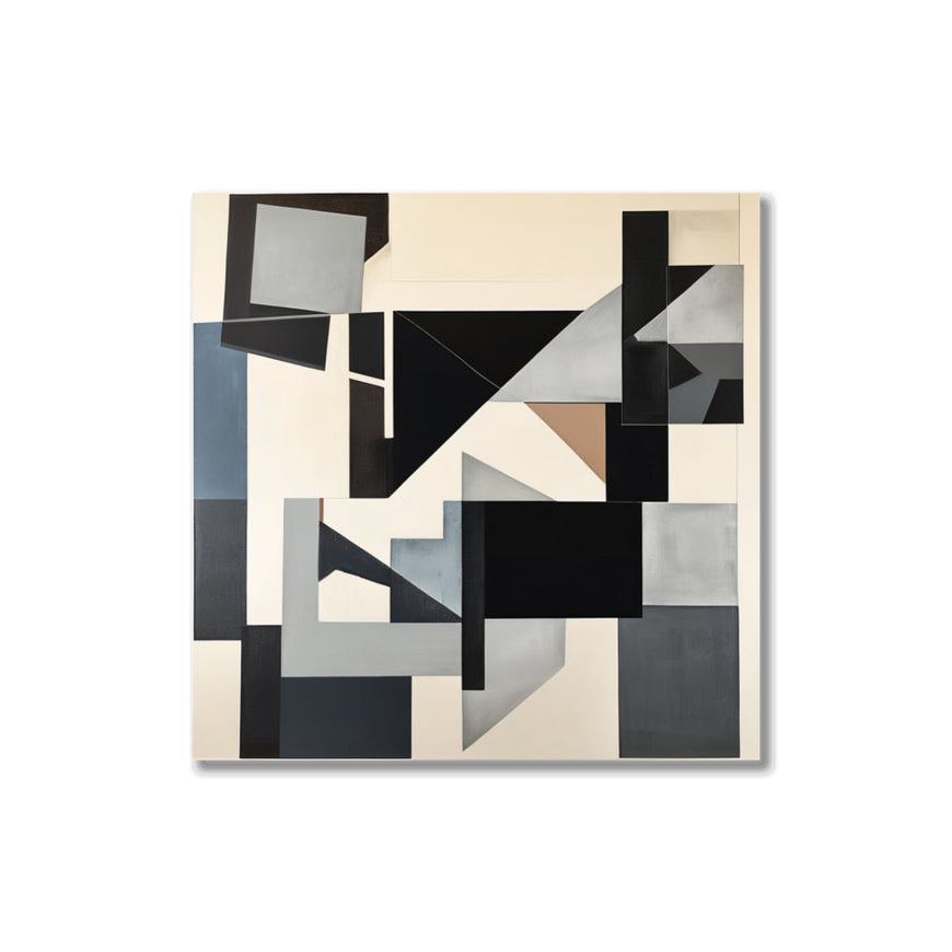 Abstract Geometric Dreamscape I High-Quality Canvas Art for Home Decor June Wall Art